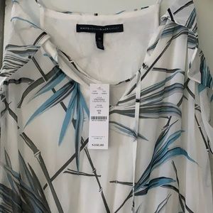 White House Black Market NWT size 16 ruffle maxi